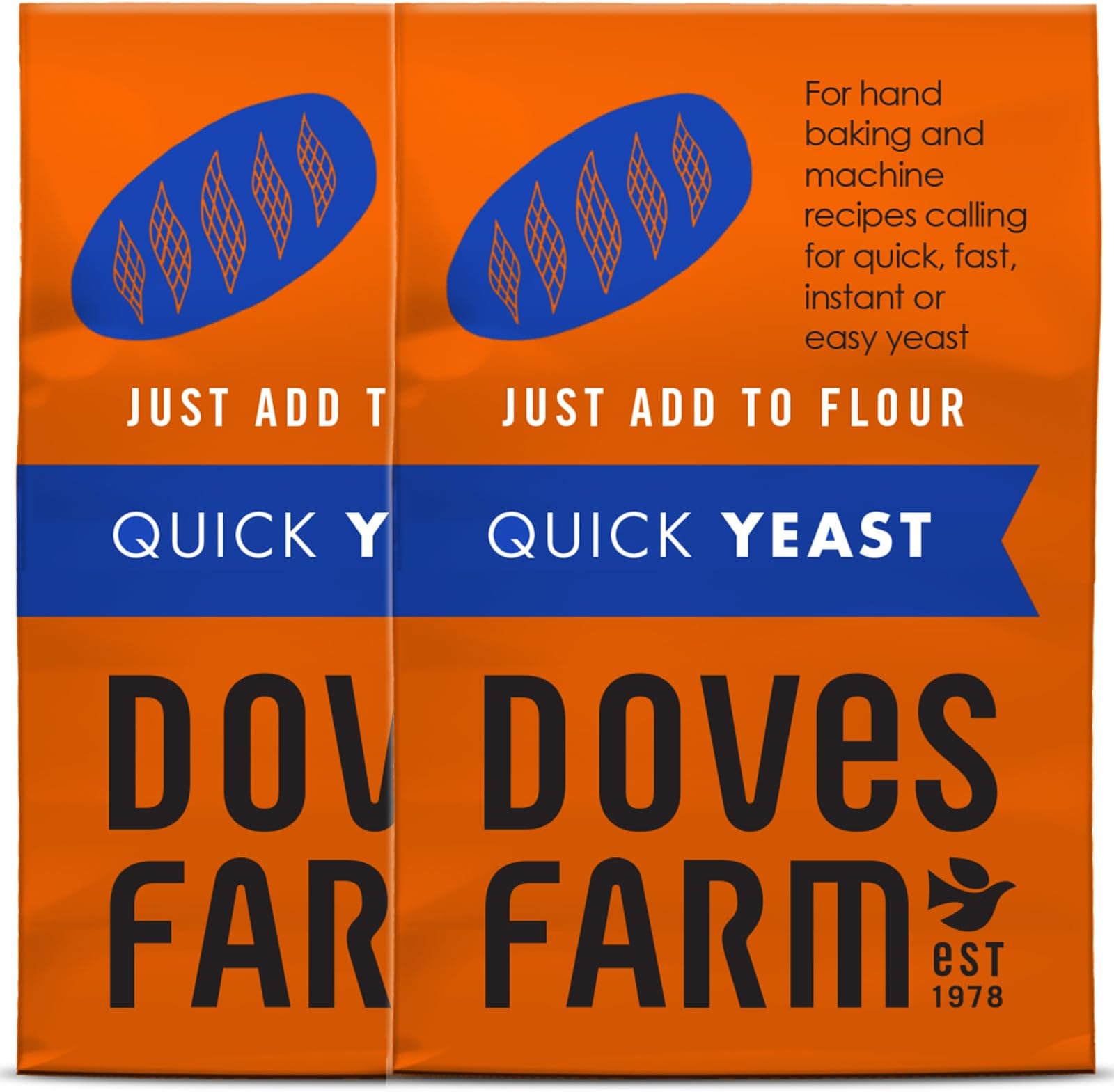 Doves Farm | Quick Yeast | 2 x 125g