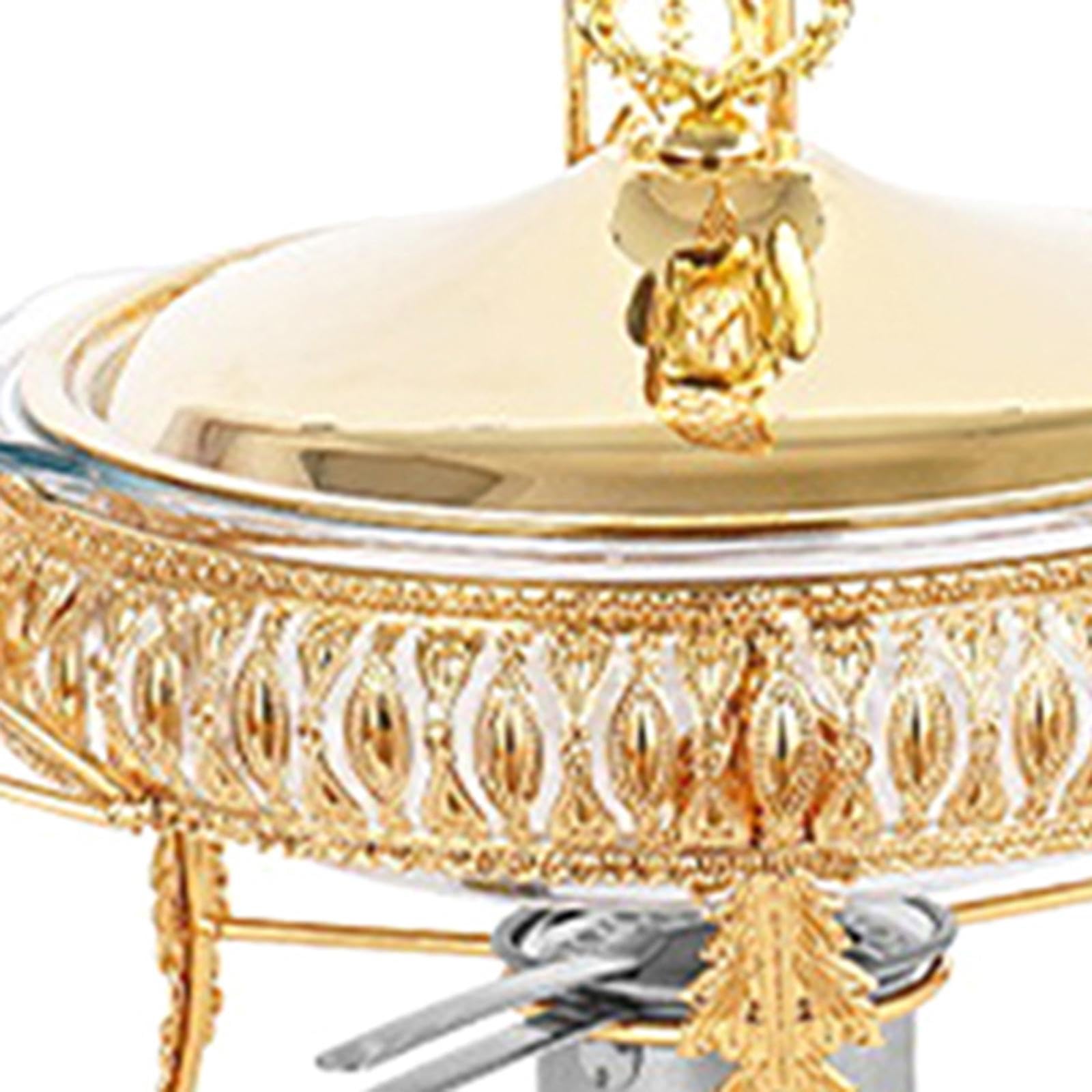 Juego de Buffet Calentador para Una Experiencia Gastronómica Elegante, 2L