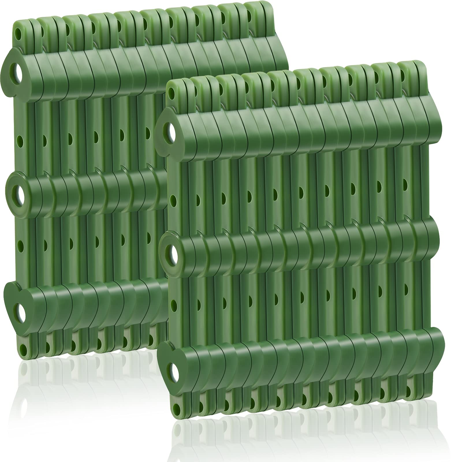 Waydress 20 Pairs Floral Boutonniere Magnets Small Corsage Fix Magnets Boutonniere Magnets Corsage Pins Magnet Brooches Flower Magnet Stick for Handmade Wedding Bride Groom Boutonnieres Flower (Green)