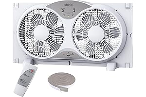 Shinic Energy Saving Reversible Twin Window Fan