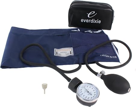 Dixie EMS Aneroid Sphygmomanometer - Thigh Size Blood Pressure Cuff
