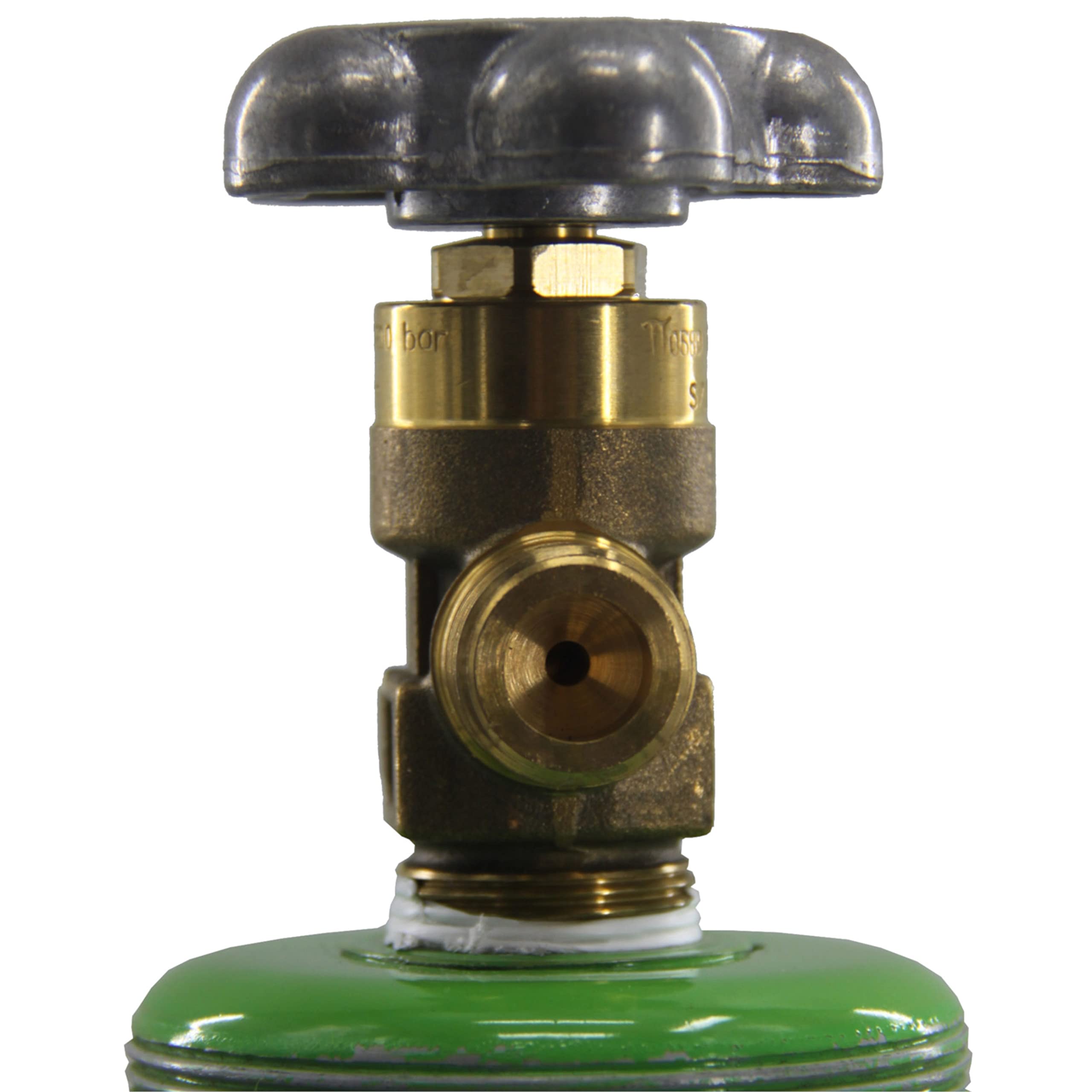 Botella de gas protector de argón de 10 l mezcla Ar/CO2 con reductor de presión de argón – 200 bar lleno de gas protector + reductor de presión Ar/CO2 10 Bestschweissen.de para
