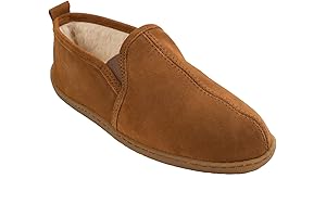 Minnetonka Men's Driving Moc Stealth Pile-Lined Romeo Slipper