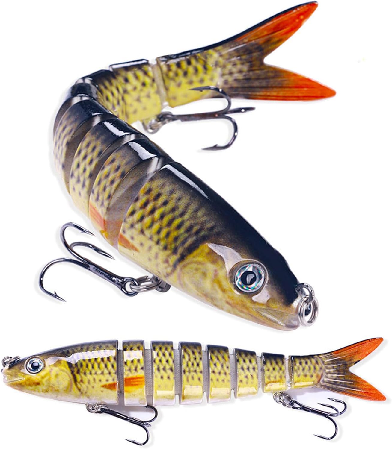 3D Artificial Fishing Lures Swimbait Wobblers Multiple Sections Fishing Lures Saltwater Fishing Lures Baits Wobblers