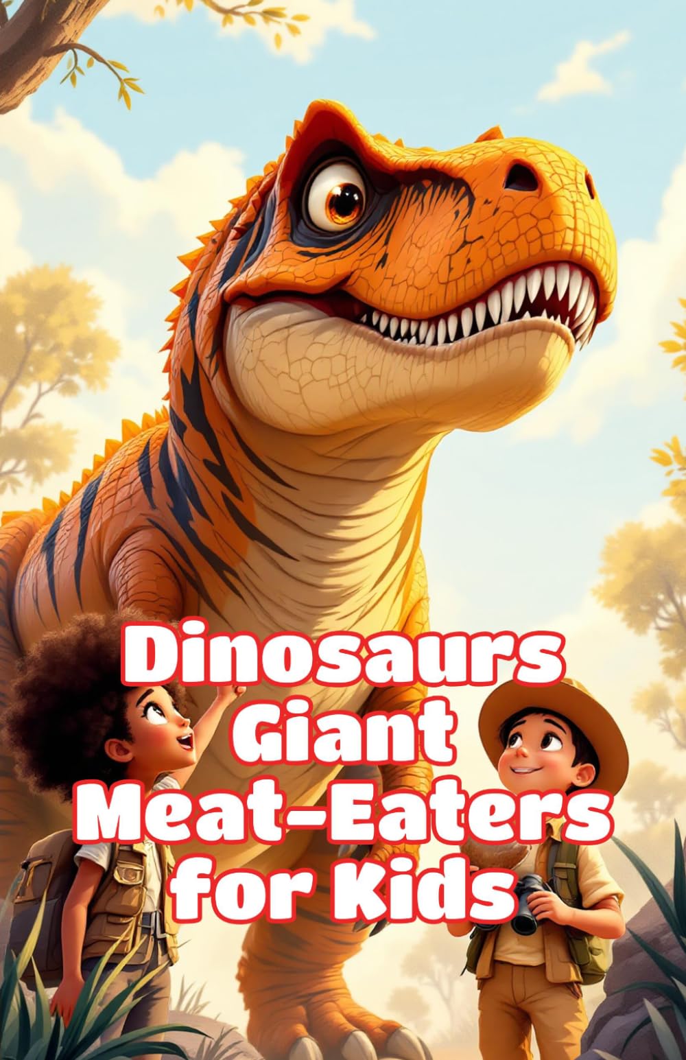 Dinosaurs Giant Meat-Eaters for Kids: T-Rex Spinosaurus Allosaurus and the Fiercest Carnivores of the Prehistoric World: 2 (Dinosaurs Basic For Kids)