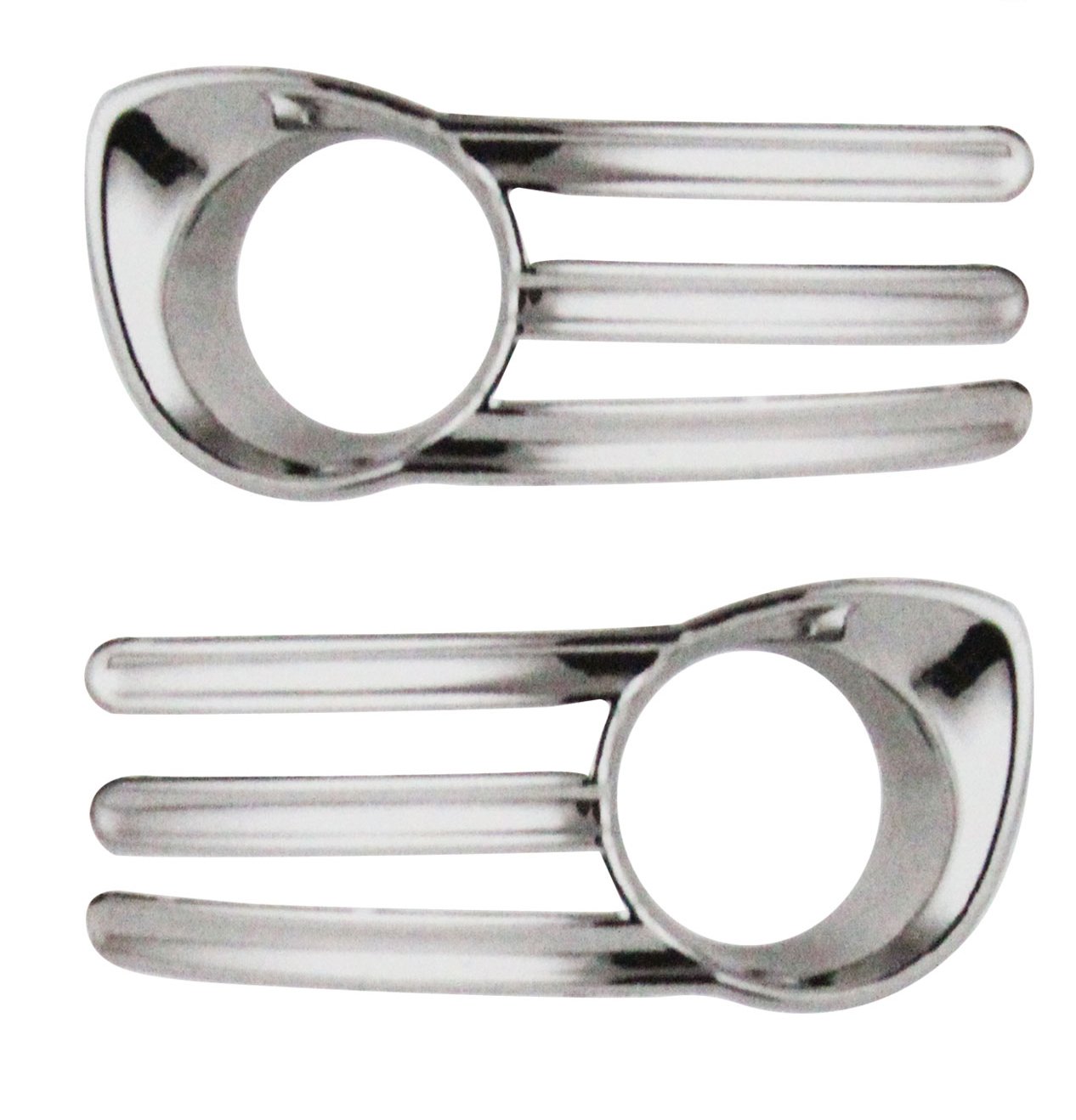 Speedwav 23123 Chrome Fog Lamp Rim for Mahindra Scorpio (2-Piece Set)