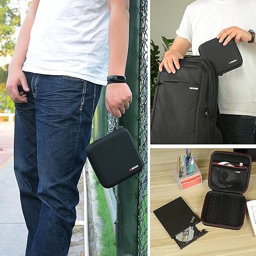 Miniatura 7 de RLSOCO Unidad de CD y DVD externa USB para unidad Blu-Ray para LG Electronics 8X Dell DW316 Verbatim Blu-ray Writer Apple USB Superdrive ASUS