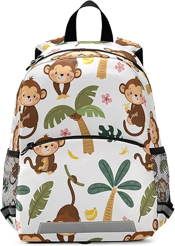Mochila para niños y niñas de 3 a 6 años, preescolar y jardín de infantes, lindas mini bolsas con correa de seguridad, T002, Mochilas Daypack