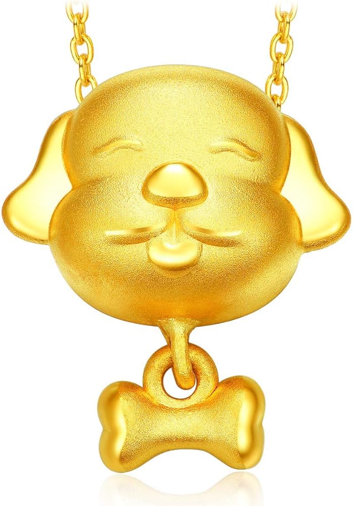 Amazon.com: CHOW TAI FOOK 999 24K Gold Chinese Zodiac Pendant