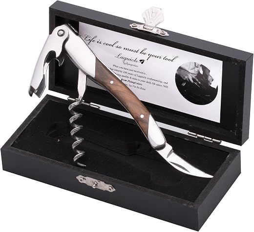 LAGUIOLE SOMMELIER CORKSCREW, OLIVE WOOD