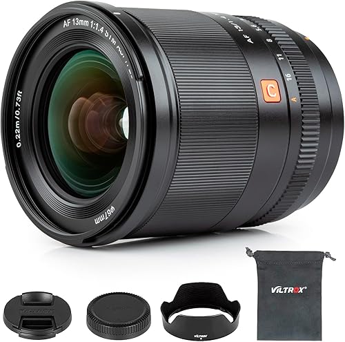 Viltrox Lente de 0.906in f1.4 F1.4 XF de gran apertura APS-C STM Lente de enfoque automático para cámara Fujifilm Fuji X-Mount XT30 XA5 XA7 XT2 X-T3