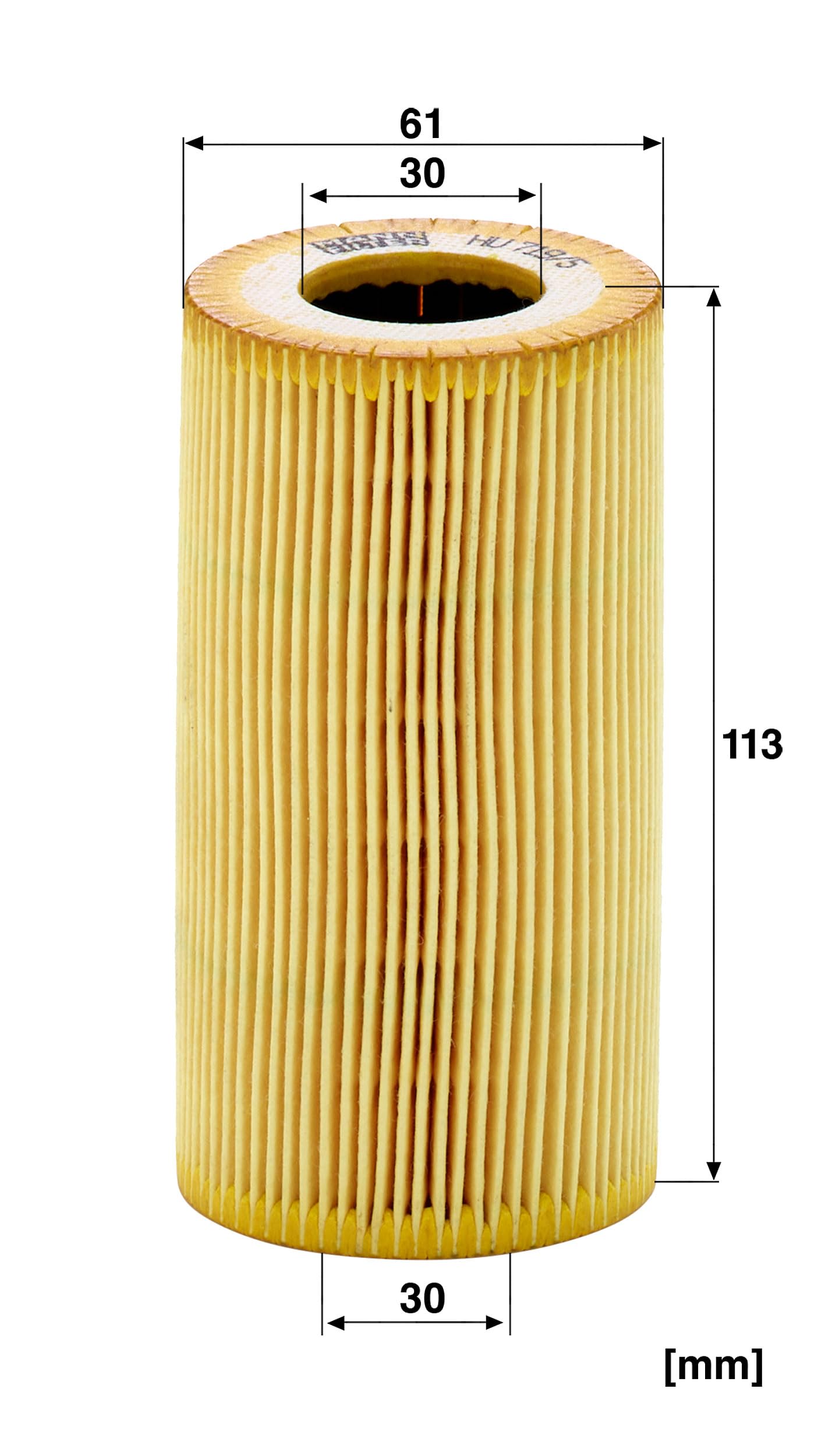 Mann Filter HU 719/5 x Cartridge Oil Filter Replacement Compatible With Porsche 911 Carrera (1999-2008), 911 Carrera 4 (1999-2008), 911 Carrera 4S (2005-2008), 911 Carrera S (2005-2008)