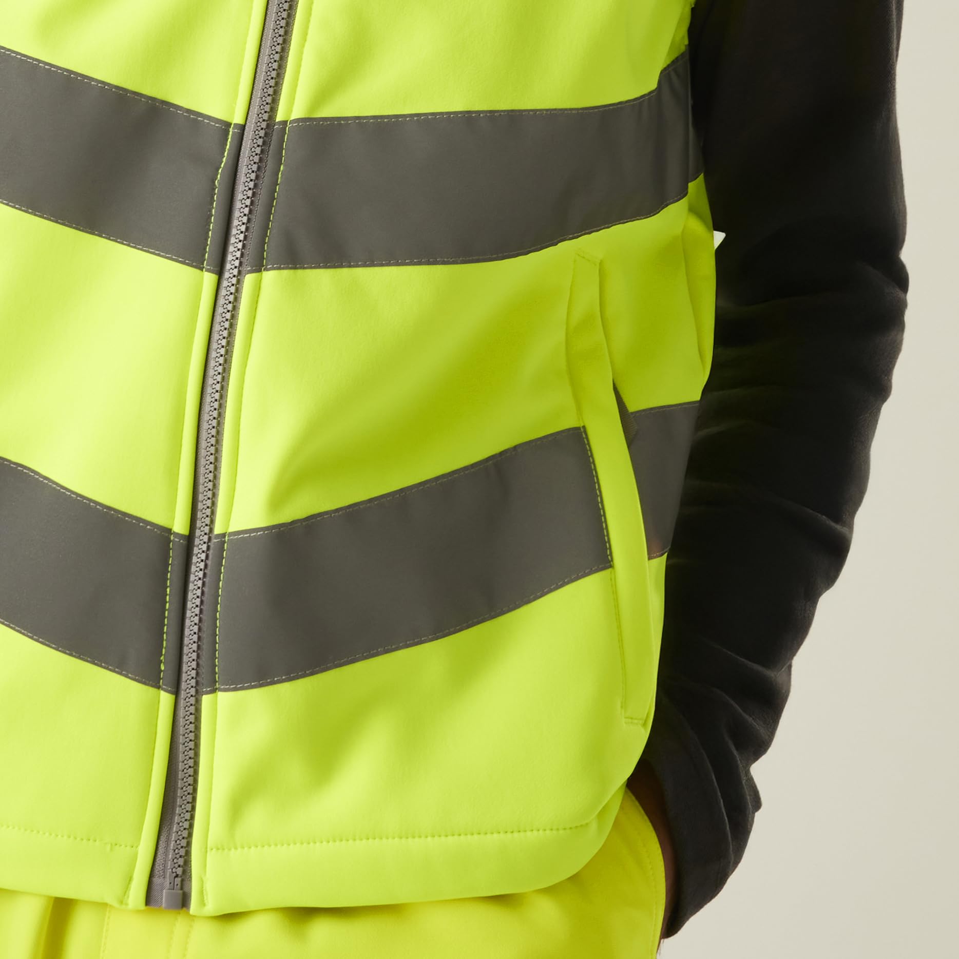 Regatta Professional Herren Hi-vis Pro Contract Ablaze Softshell Bodywarmer Regatta Professional Herren Warnschutz (1er Pack)