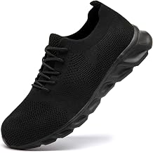 Mens Running Shoes Tennis Walking Sneakers Gym Slip On Athletic Shoe