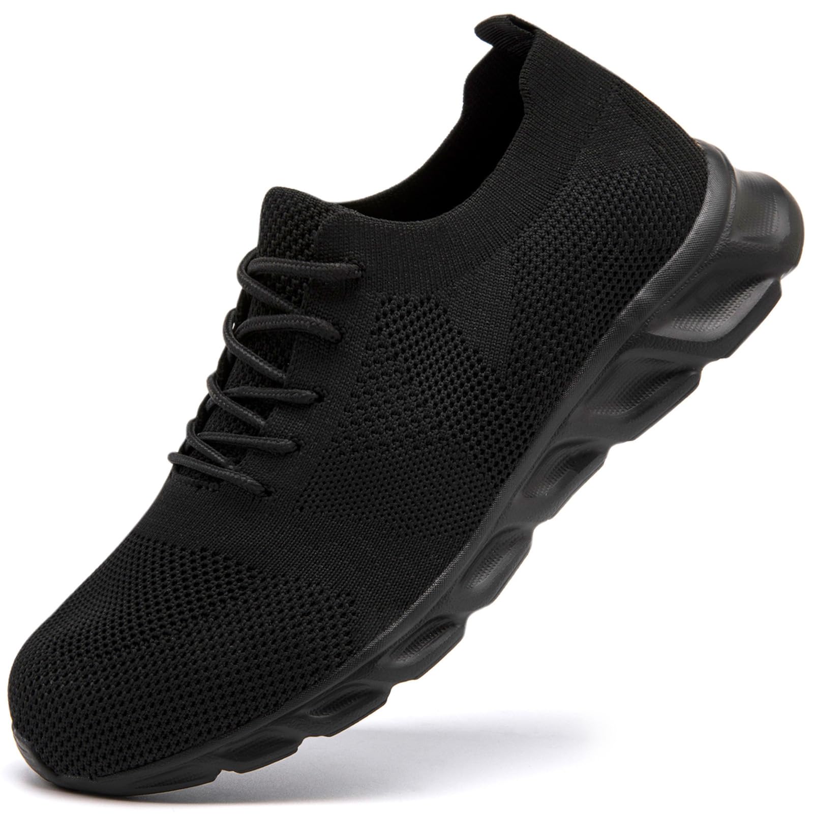 Mens Running Shoes Tennis Walking Sneakers Gym Slip On Athletic Shoe