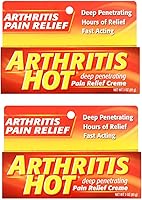 Vista 1 de Crema para aliviar el dolor caliente para la artritis, 3 onzas (paquete de 2)