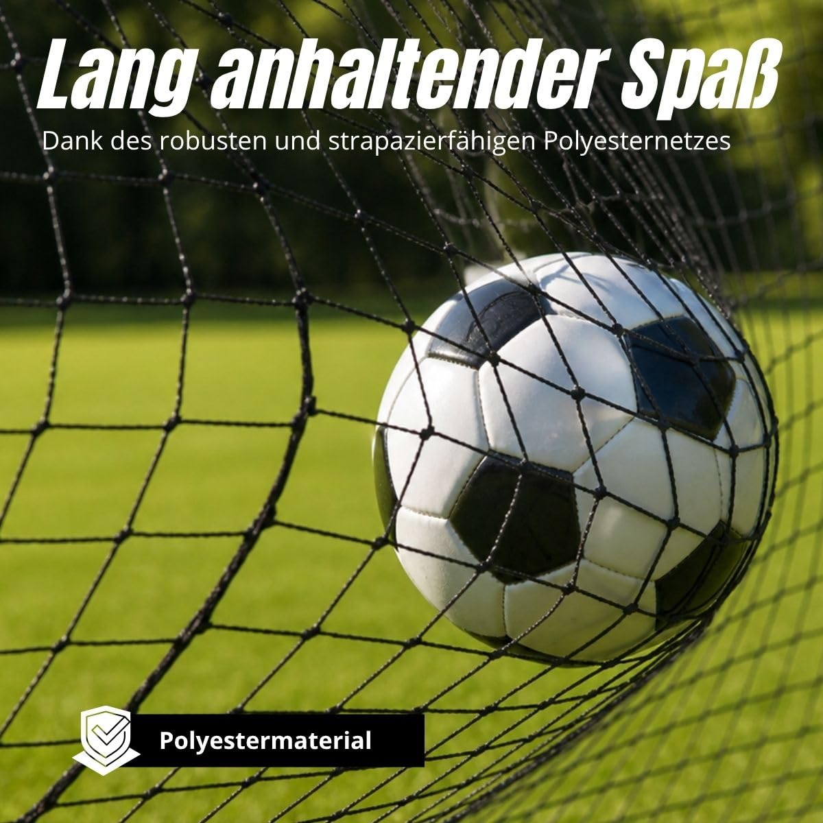 Umbro Fußballtor 50 x 44 x 44 cm - Fußballtore Set von 2 - Faltbares Fussballtor - Fussballtore für Garten Kinder