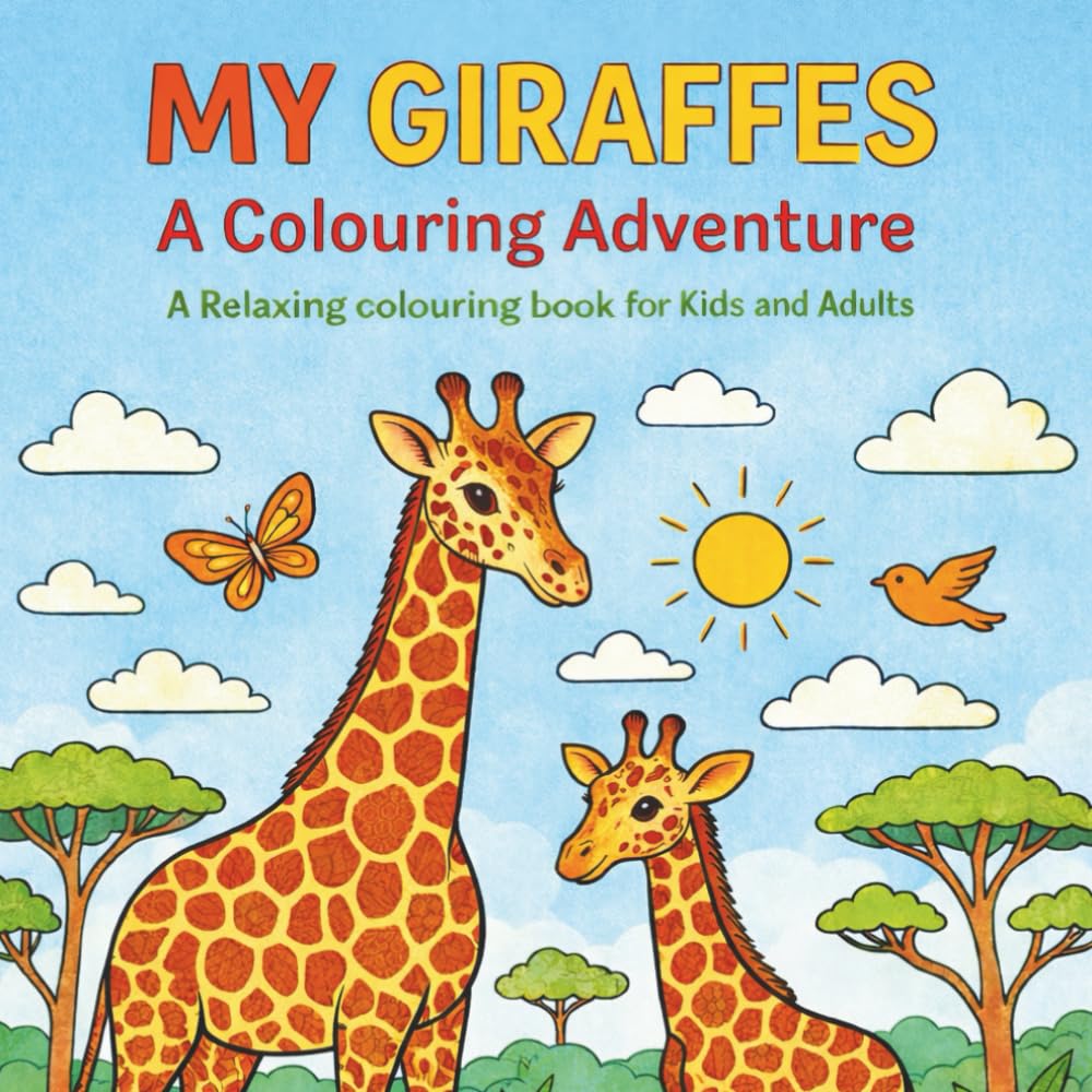My Giraffes: A Colouring Adventure
