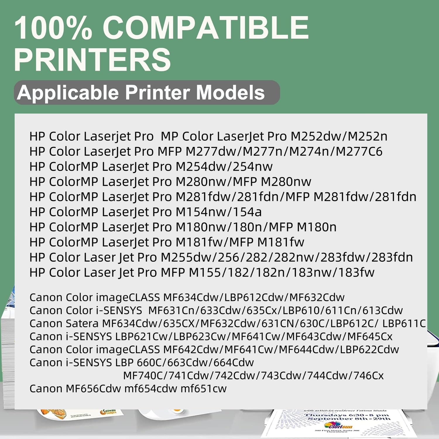 CF400-403A/X(201) CF500-503A/X(202) CF540-543A/X(203) CF510-513A/X(204) 205A/X 206A/X 207A/X 215A/X 216A/X CRG-045A/X 054A/X 055A/X 067A/X Transfer Belt Replacement for HP/Canon Series Printers