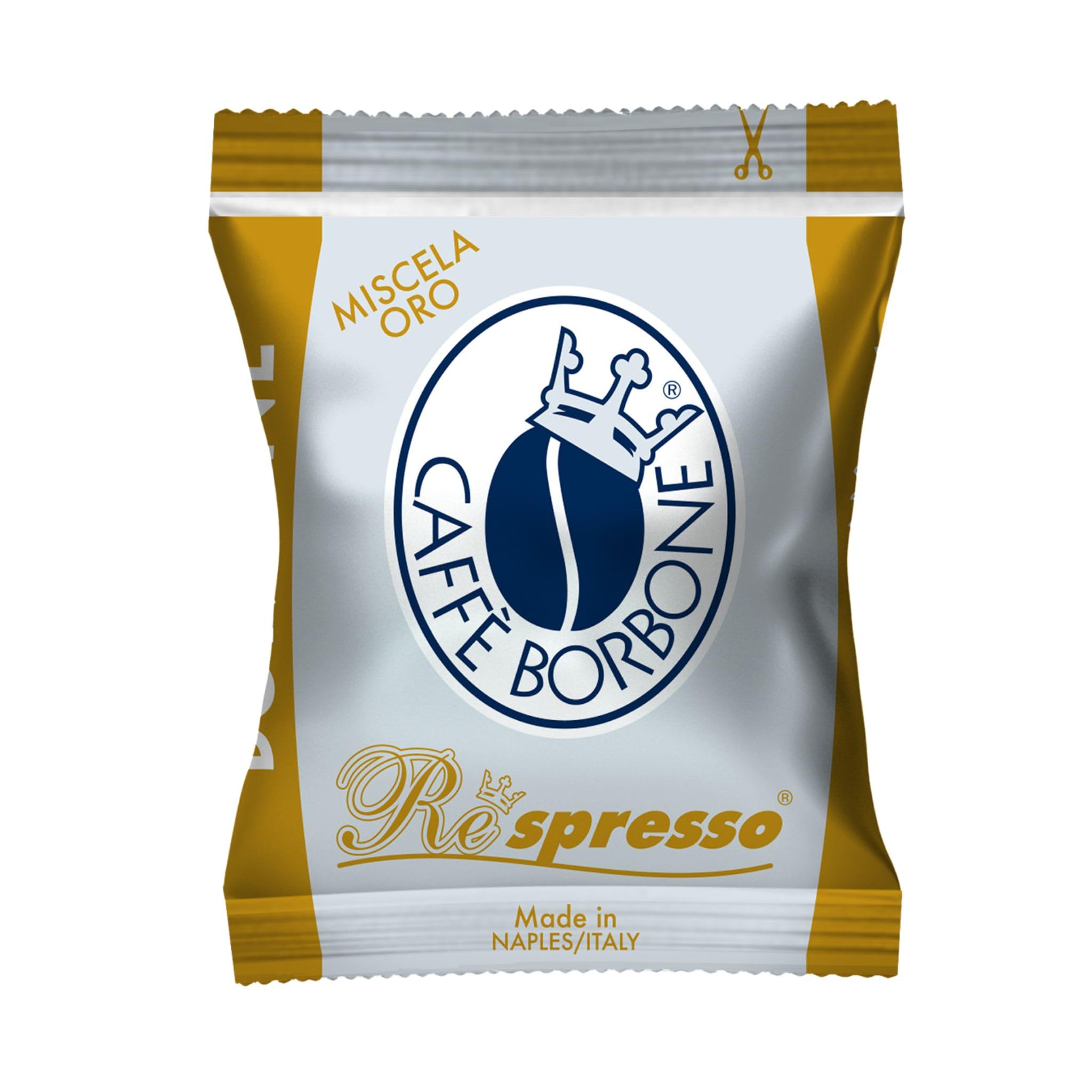CAFFE BORBONE | RESPRESSO | 300 RESPRESSO MISCELA ORO | 3 SCATOLE DA 100 CAPSULE |