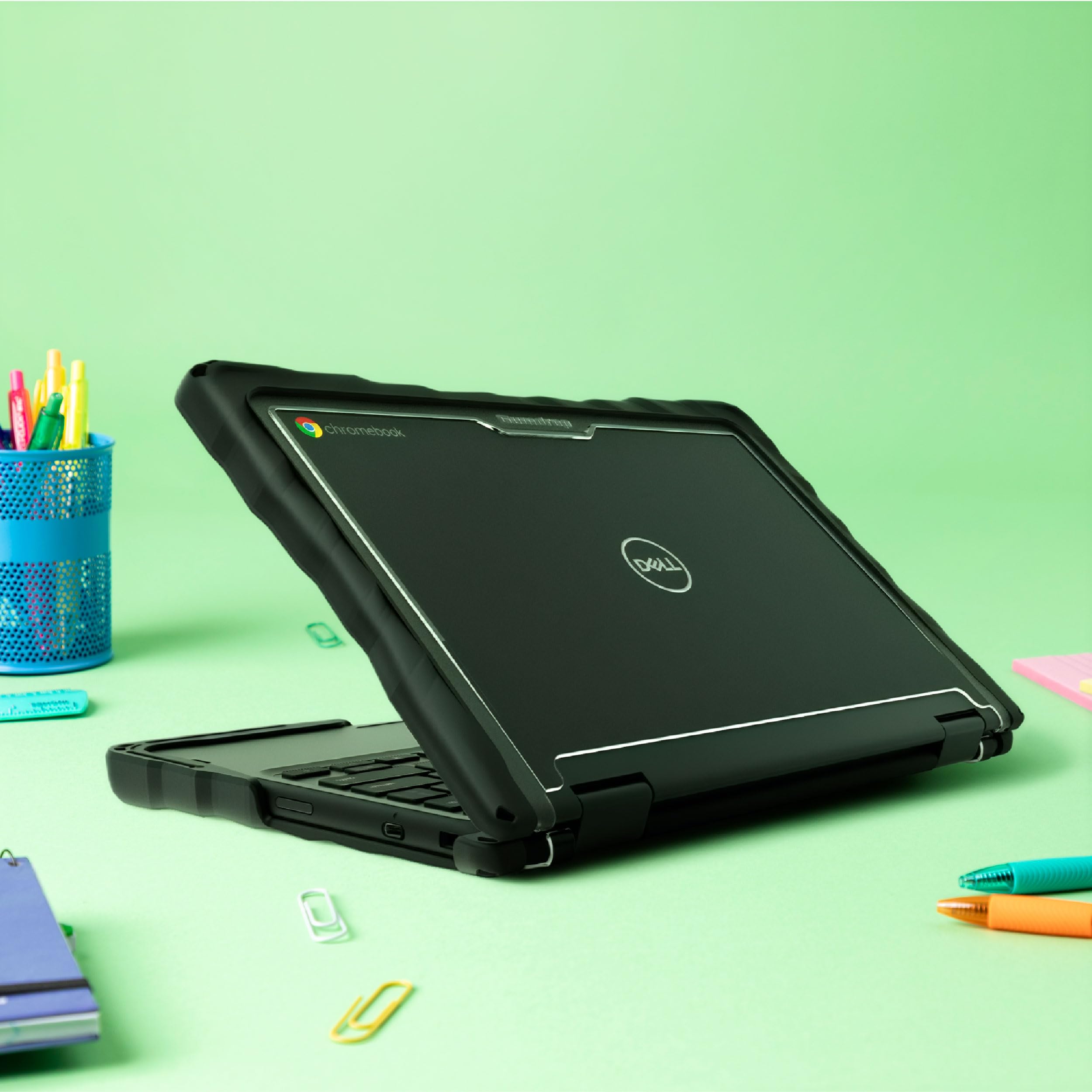 Gumdrop DropTech - Custodia rigida per laptop Dell Chromebook 3120 | 3110 | 3100 (2 in 1), robusta, testata contro le cadute, antiurto, protezione affidabile del dispositivo per studenti, insegnanti e