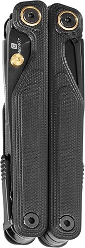 Miniatura 6 de LEATHERMAN, Wave Alpha - Multiherramienta 16 en 1 con hoja MagnaCut, asas G10 y tijeras de tamaño completo, obsidiana