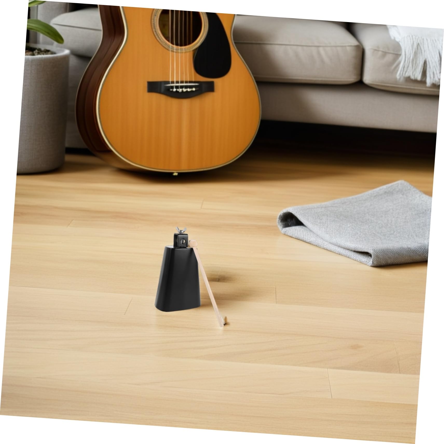 Supporto Per Campanaccio in Metallo Con Hardware Di Montaggio Per Batteria Staffa Di Montaggio Inclusa Design Anti-rumore Adatto Per Strumenti Percussione Per Ragazza e Percussioni