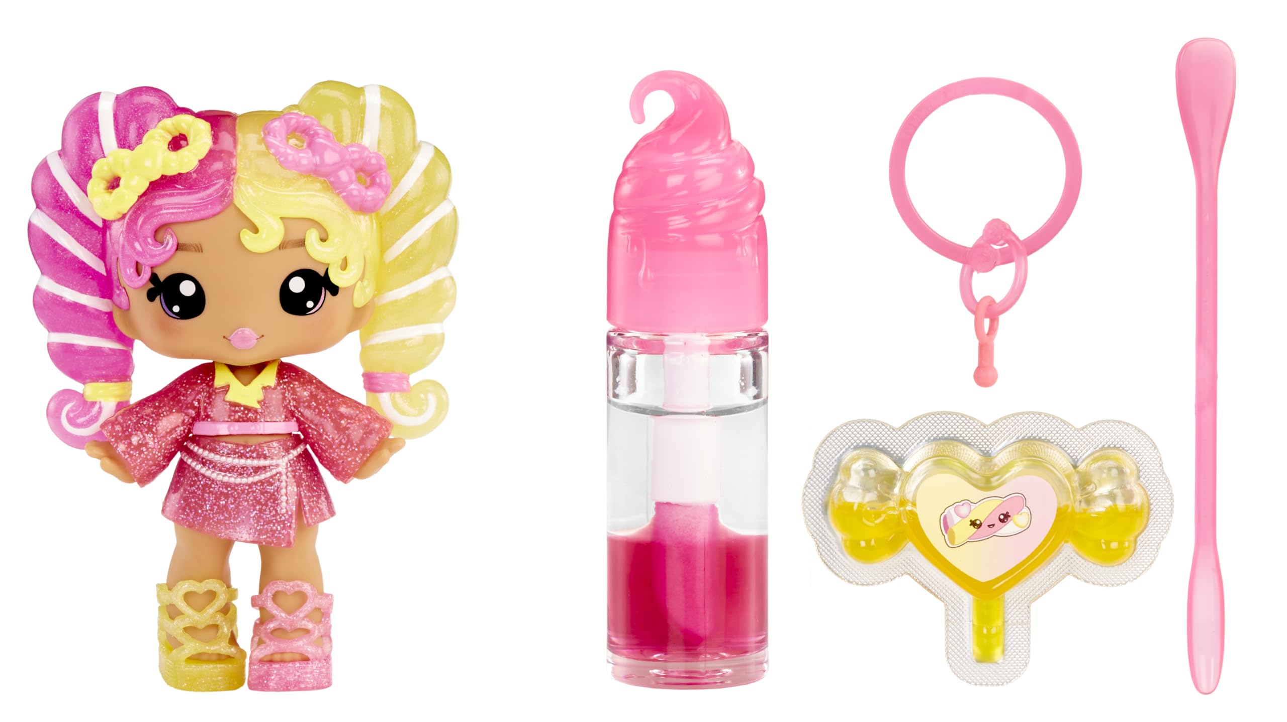 Yummiland Mystery Color Change Lip Gloss Doll - Mila Mallows