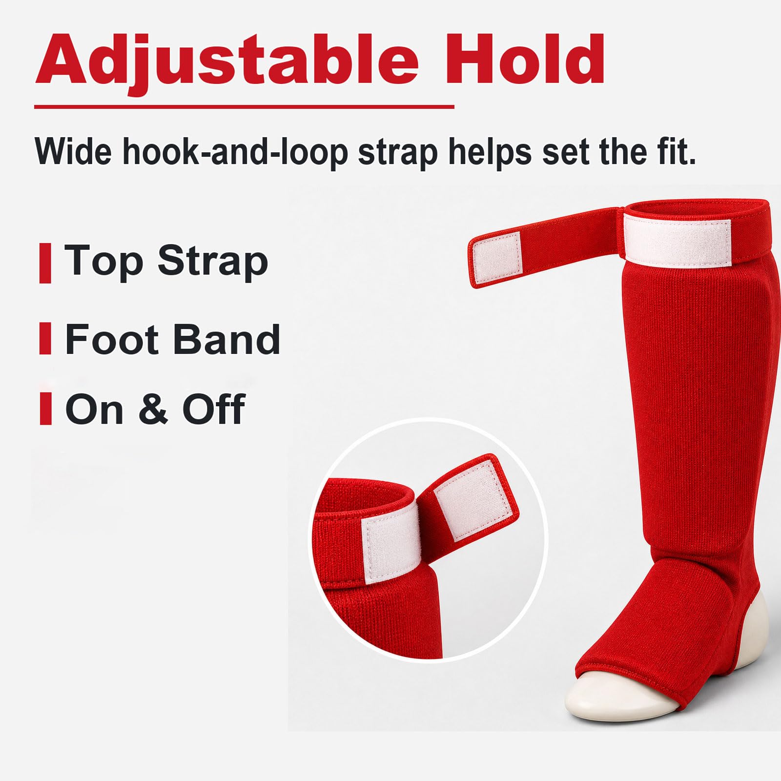 Piedi Protezione Shin Guard,Parastinchi Piedi Protezione Shin Guard,Paratibie,Regolabili,Comodo,Traspirante,per Boxe,Muay Thai,Sport da Combattimento e Allenamento Quotidiano