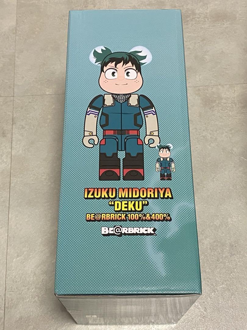 Amazon.co.jp: 僕のヒーローアカデミア ベアブリック デク 100% & 400  