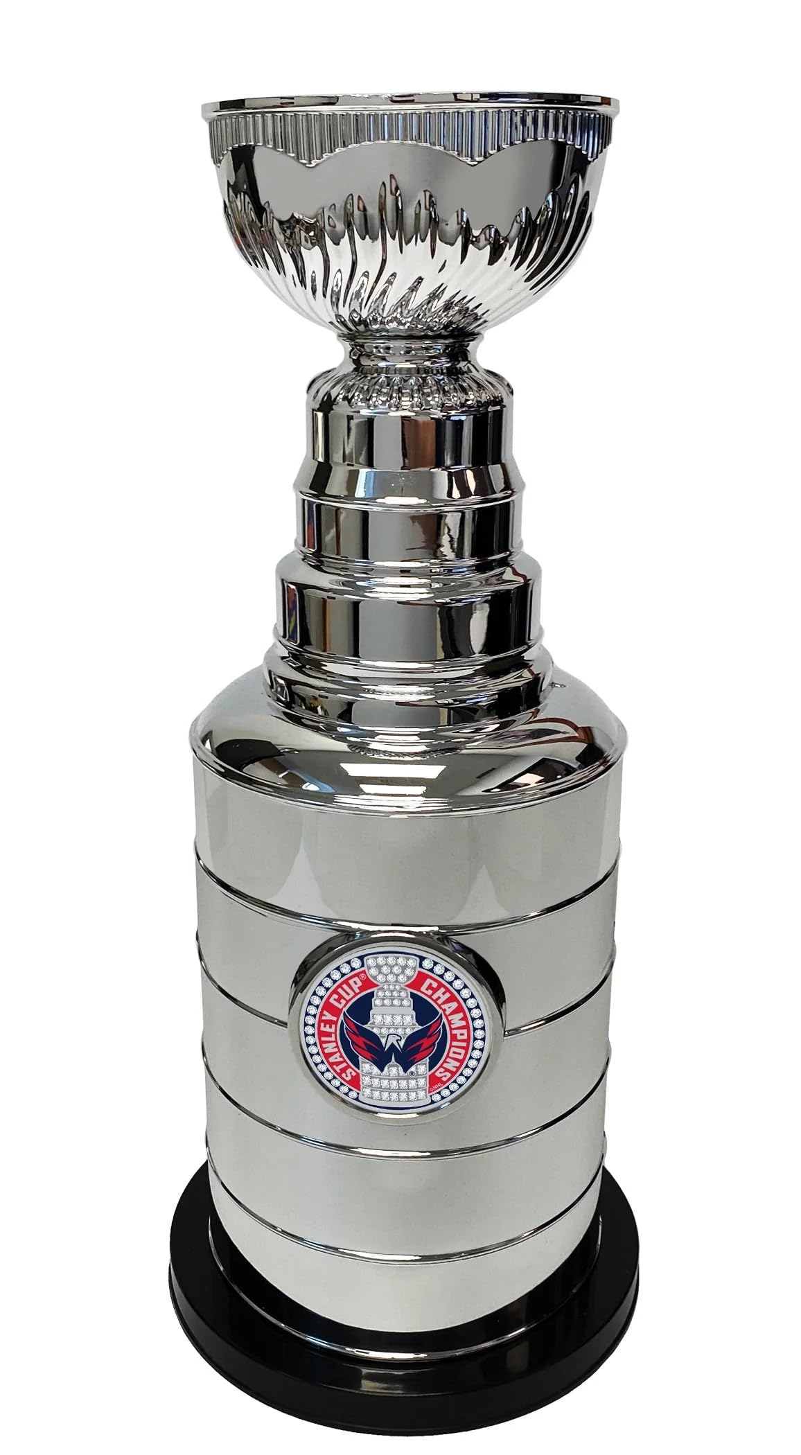 Sports Decor Washington Capitals Stanley Cup Coin Bank with Trimflexx