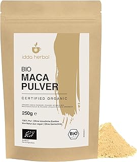 Maca Pulver aus Peru BIO 250g, Macawurzel gemahlen, bio Maca Pulver, glutenfrei