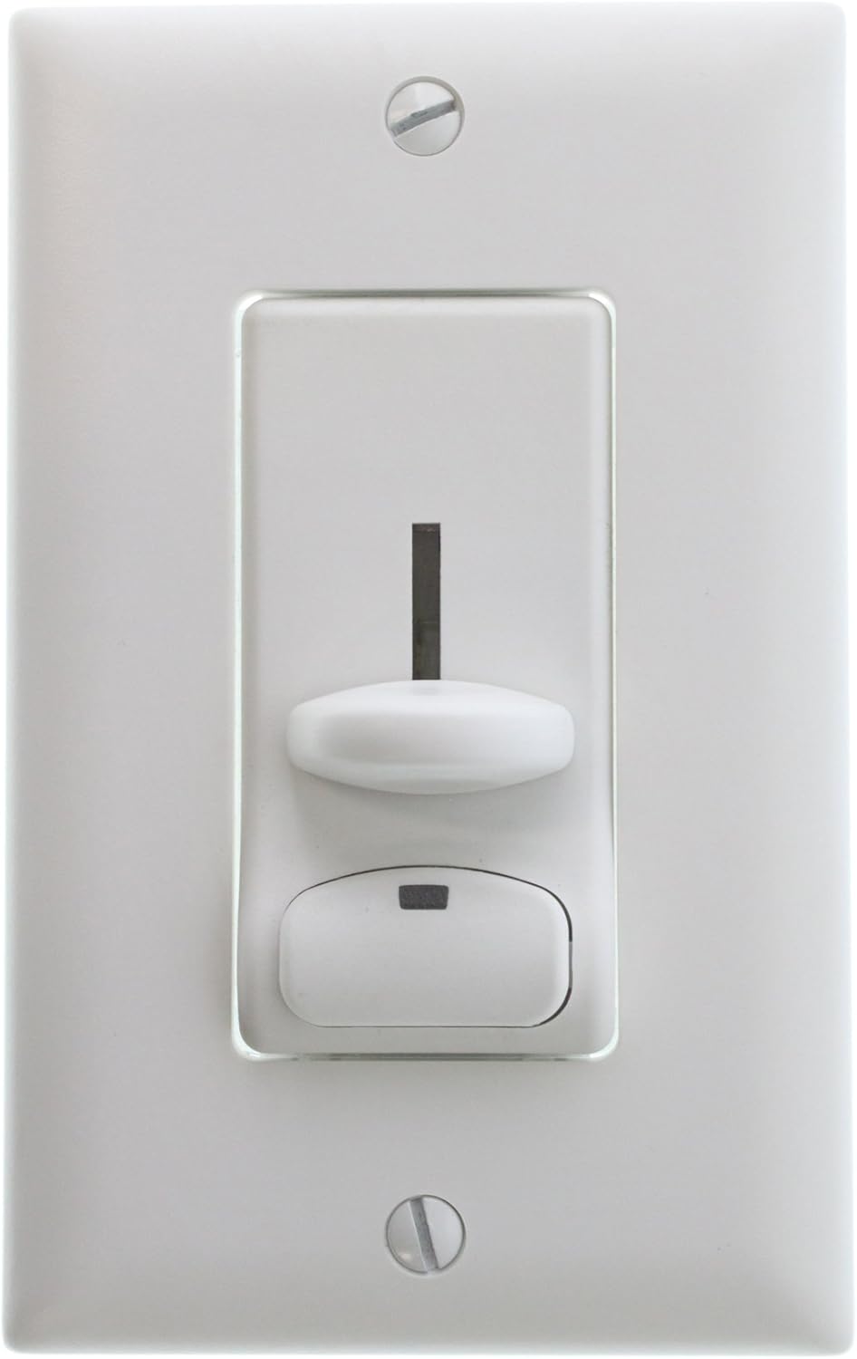 Pass & Seymour DS603PWV Preset Slide Lighted Dimmer, 3-Way, 600W, White