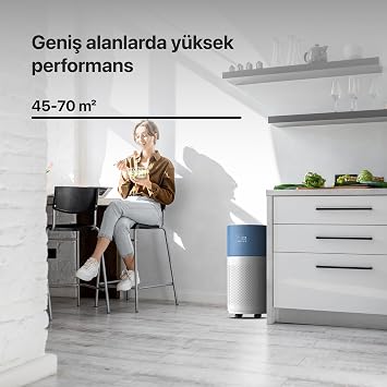 Xenon Smart Hava Temizleyici | Mobil Kontrol Hepa 13 Wifi 70m2 UVC Göstergeli (Mavi) X7420