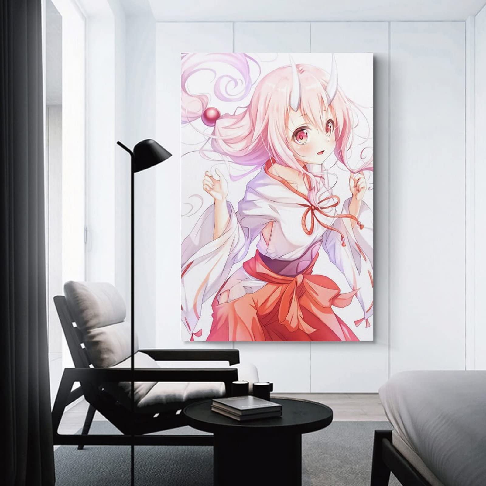 Amazon.co.jp: 絵画 転スラ シュナ ポスター アートパネル モダン 壁の
