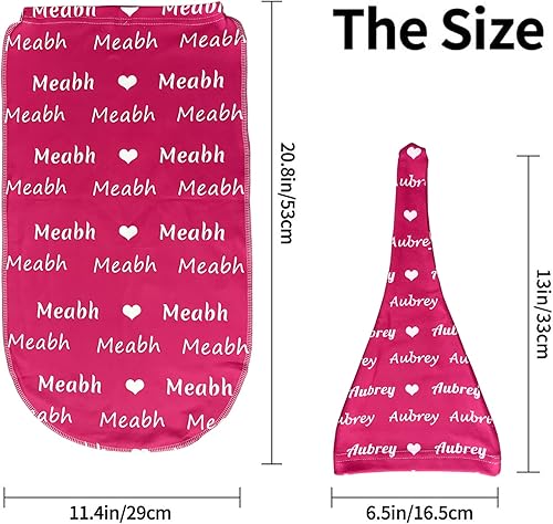 Miniatura 3 de Manta de bebé personalizada y sombrero, saco de dormir personalizado con nombre para niños y niñas, saco de dormir, manta para envolver, regalos
