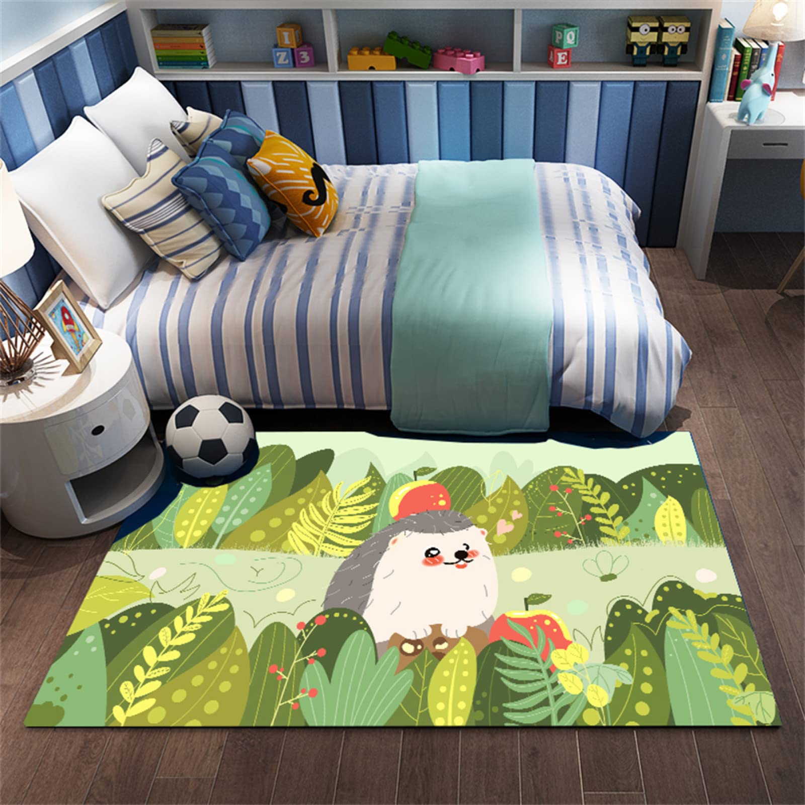 Tapis 3D haut de gamme imitation cachemire rectangulaire 70x140 cm