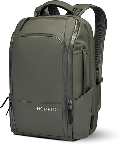 NOMATIC Paquete de viaje bolsa de transporte para laptop de 30 litros, resistente al agua, antirrobo, aprobada por vuelo, color negro, Negro, 30L,