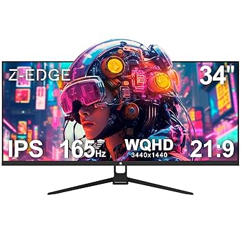 Amazon.co.jp: Z Z-Edge ゲーミングモニター 165Hz ウルトラ