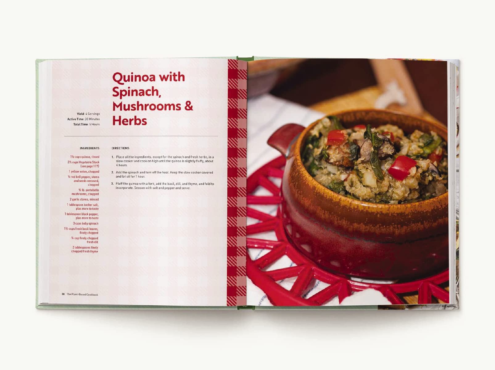 The Plant-based Cookbook: Over 100 Delicious, Wholesome Vegan and Vegetarian Recipes