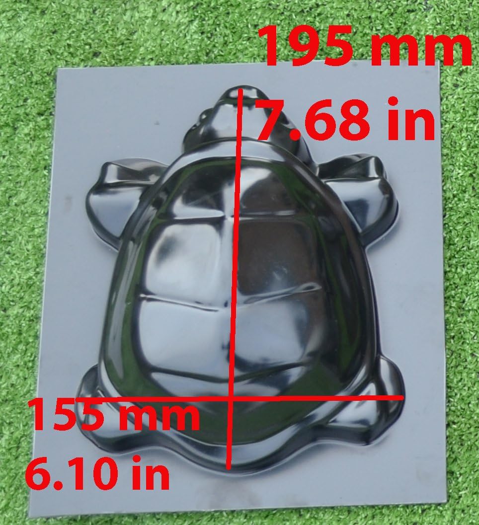 SvitMolds Set 3 pcs Molds Turtle Family Mold Concrete Cement Mould ABS Tortoise Garden Path Decor Statue D14