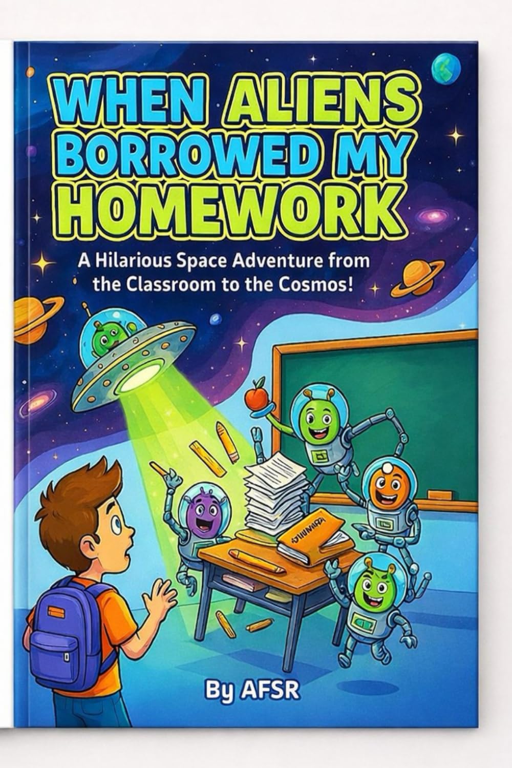 WHEN ALIENS BORROWED MY HOMEWORK: A Hilarious Space Adventure from the Classroom to the Cosmos!