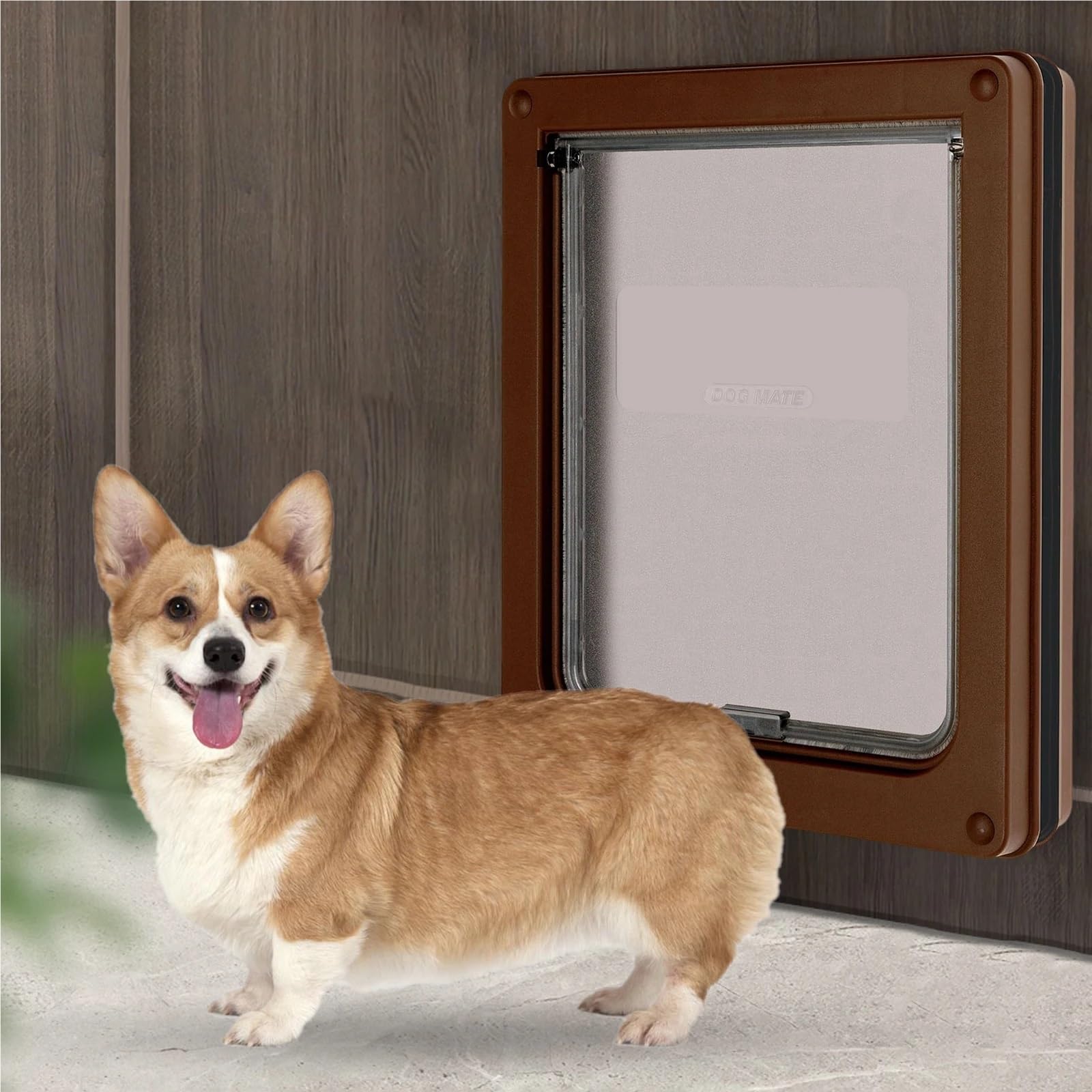 ABS-Kunststoff. Tiertür for Hunde und Katzen