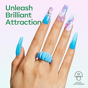 modelones Gel Nail Polish, 6 Colors Jelly Gel Polish Neon Red Blue Green Pink Purple Nail Art Design Translucent Soak Off Manicure Salon DIY Girls Women Gift