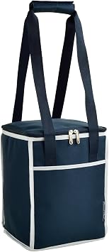 Picnic at Ascot Square Cooler Tote, Blue