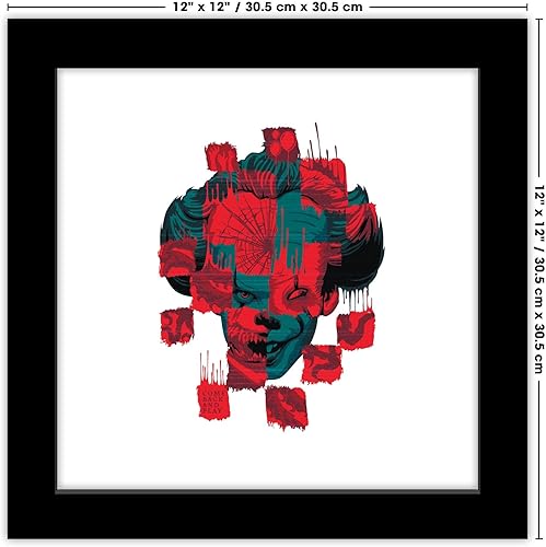 Miniatura 6 de Trends International Gallery Pops IT Chapter Two - Póster de pared con texto en inglés "Come Back And Play", 12 x 12 pulgadas, versión de marco negro