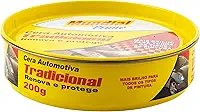 Cera Automotiva Mundial Prime 200 g – Proteção de Pintura & Brilho Intenso para Carros, Motos e Veículos em Geral