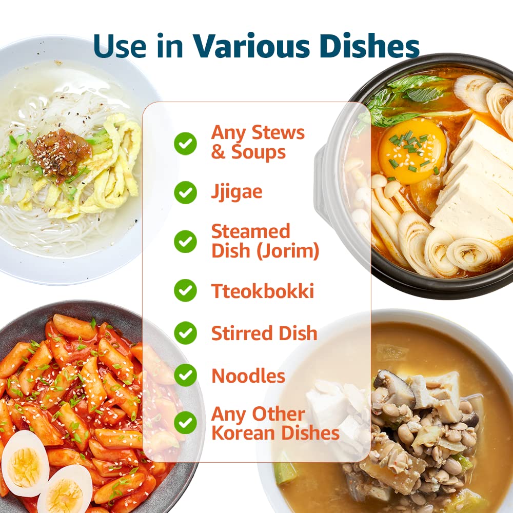 KD Home Vegetable Broth Stock Korean Multi-Purpose Instant Soup Base Made with Onion, Garlic, Shiitake mushroom and Burdock, Vegetable Flavor 4.0g X 30