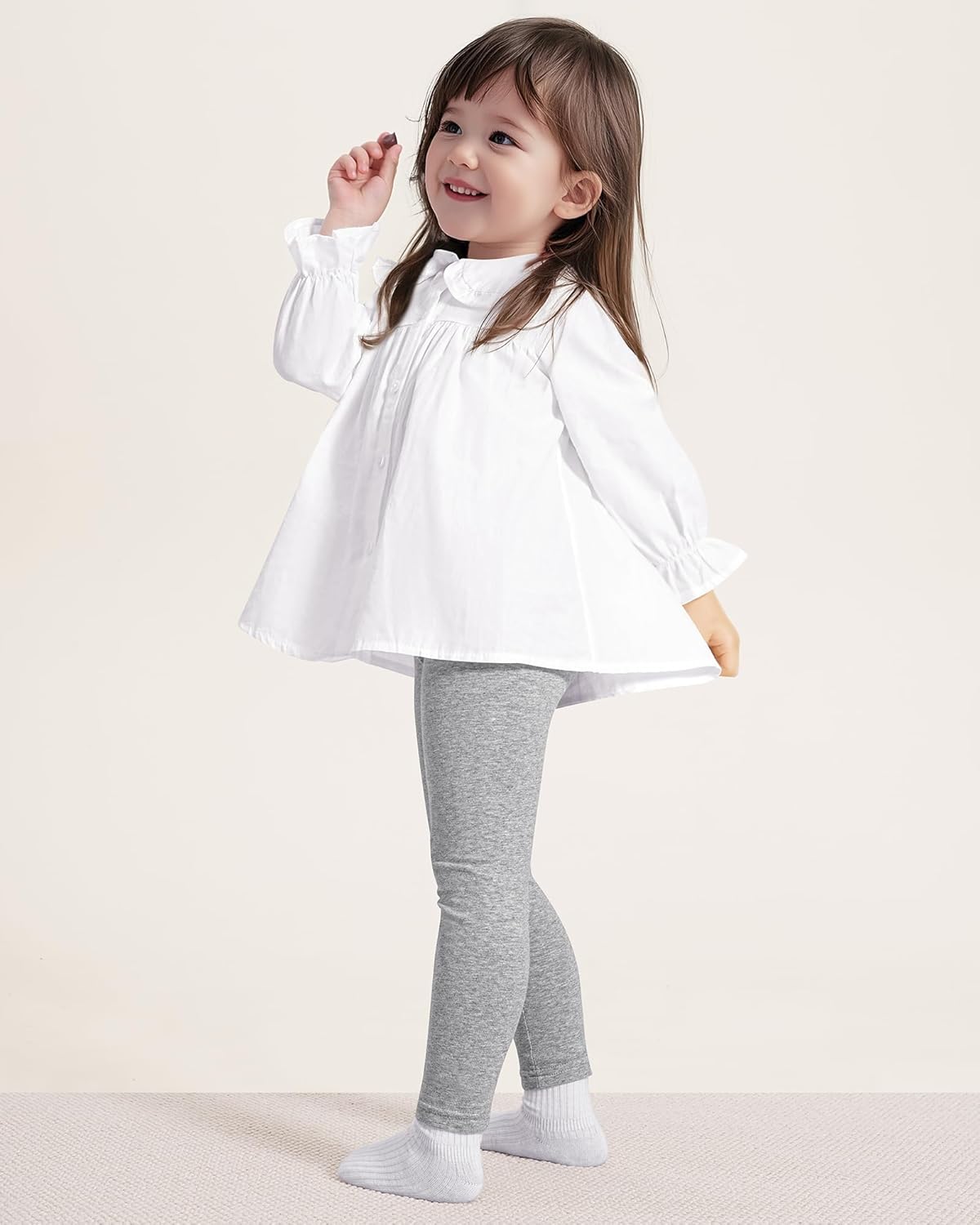 3 Pack Baby Cotton Pants Toddler Boys Girls Leggings Basic Clothes Size 18M-5T - Image 3