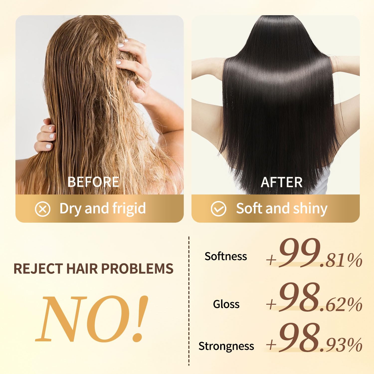 IKT Hair Mask Keratin 250ml, Hydrates & deeply conditionseImproves hoir texture ond shine, Reduce split ends and tames frizz - Image 3